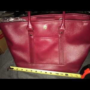 GUC Issac Mizrahi Red Tote Bag